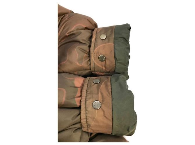 Moncler MAYA camouflage down jacket brown - view 8
