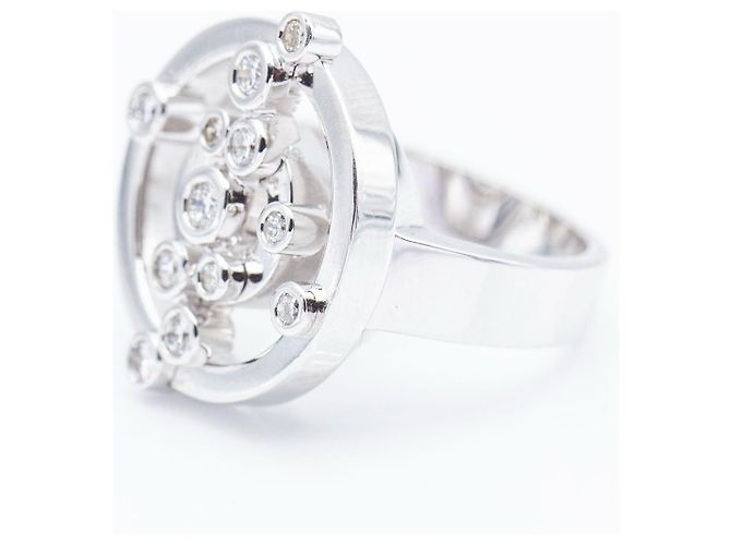 Autre Marque ADAGIO-Ring aus Weißgold mit Diamanten. - Ansicht 4