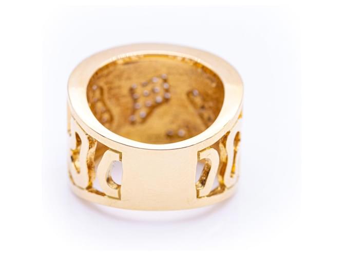 Autre Marque Anello d'oro, diamanti e smalti - vista 2