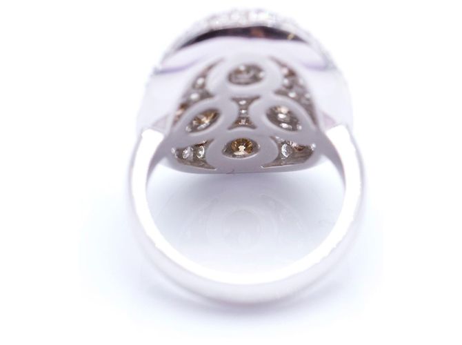 Autre Marque ANELLO IN ORO BIANCO E DIAMANTI - vista 2