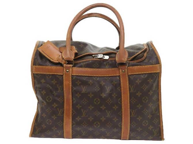 LOUIS VUITTON Monogram Sac Shan 45 Pet Carry M42024 LV Auth e4133 Monogramme - vue 13