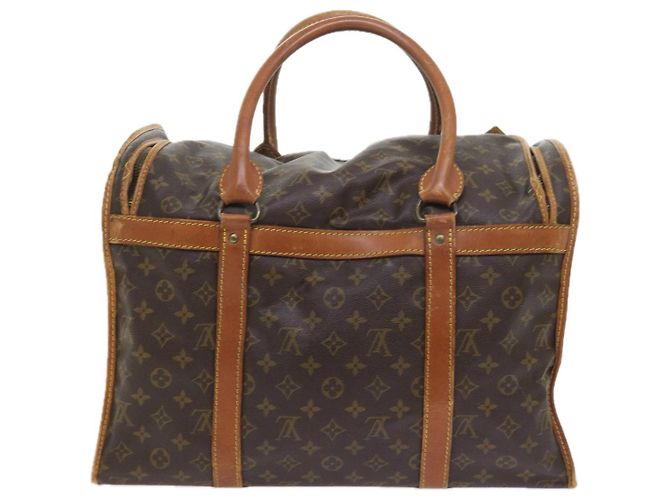 LOUIS VUITTON Monogram Sac Shan 45 Pet Carry M42024 LV Auth e4133 Monogramme - vue 2