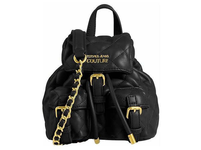 Versace Jeans Couture Rucksack Schwarz gesteppt - Ansicht 2
