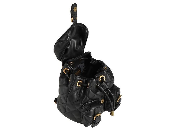 Versace Jeans Couture Rucksack Schwarz gesteppt - Ansicht 4