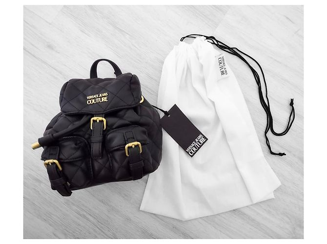 Versace Jeans Couture Rucksack Schwarz gesteppt - Ansicht 6