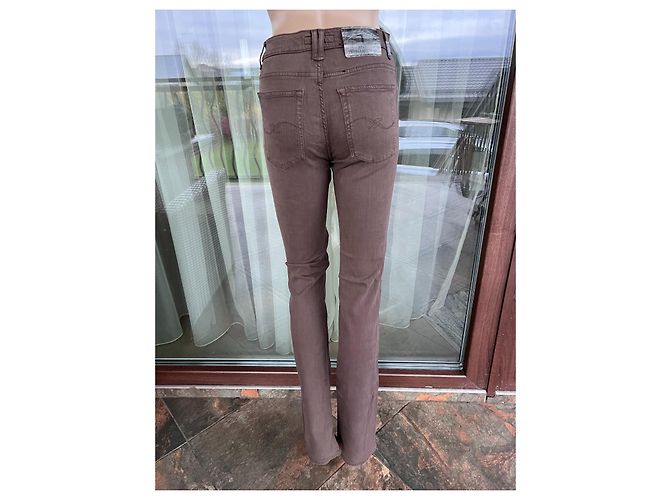 Jeans Trussardi Jeans 130 Marroni Denim Marrone - vista 2