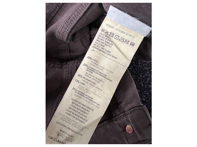 Jeans Trussardi Jeans 130 Marroni Denim Marrone - vista 4