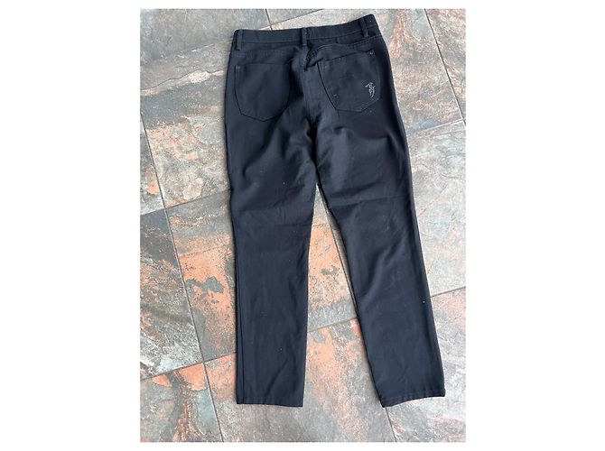 Pantalones pitillo negros Trussardi Jeans - vista 3