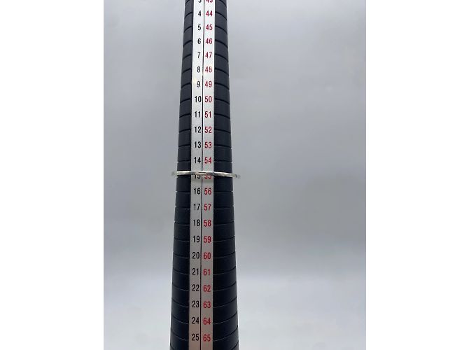 MARC DELOCHE Anelli T.MM 55 argento - vista 3