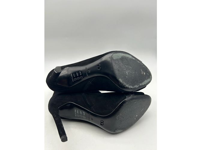 Botines Dior T.EU 38 de ante Negro - vista 5