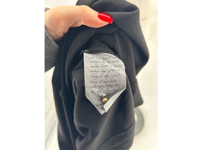 Autre Marque Raquel Allegra Kleider T.0-5 1 Polyester Schwarz - Ansicht 6