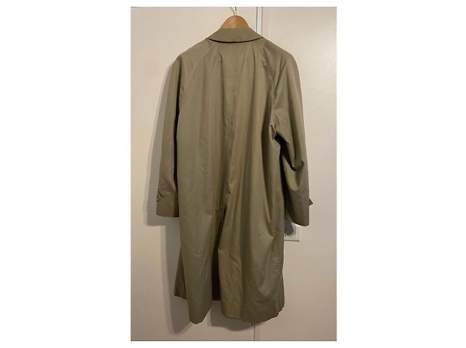 Trench Burberry Beige in Cotone - vista 2