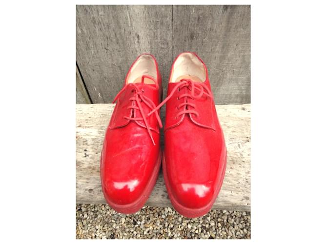 derby Robert Clergerie p 36,5 Rosso - vista 4