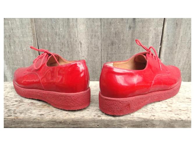 derby Robert Clergerie p 36,5 Rosso - vista 5