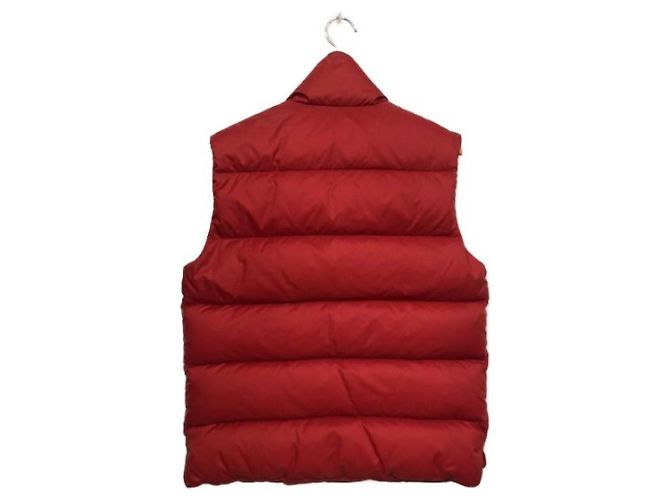 Moncler Daunenweste Rot Nylon - Ansicht 2