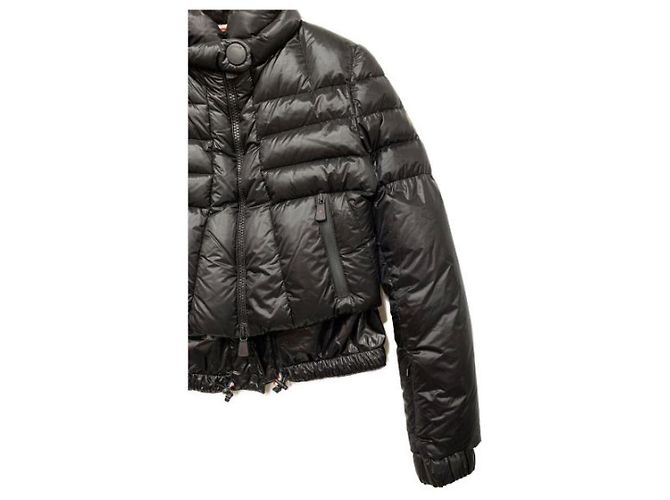 Moncler Grenoble Daunenjacke Schwarz Nylon - Ansicht 3