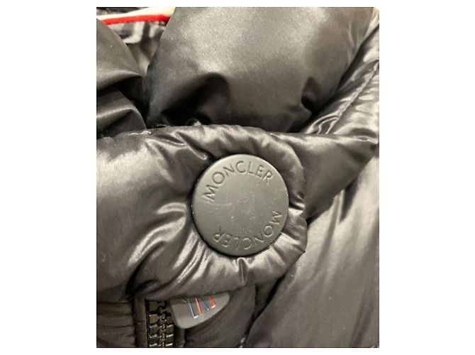 Moncler Grenoble Daunenjacke Schwarz Nylon - Ansicht 9