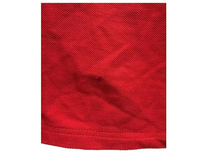 Polo Moncler con parche rojo de algodón Roja - vista 4
