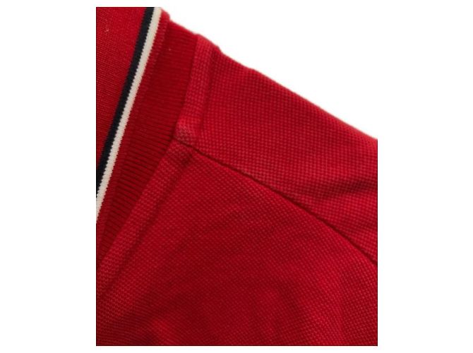 Polo Moncler con parche rojo de algodón Roja - vista 5
