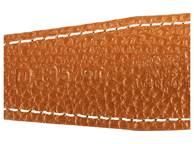 Hermès Hermes Schwarzer Constance Wendegürtel - Ansicht 3