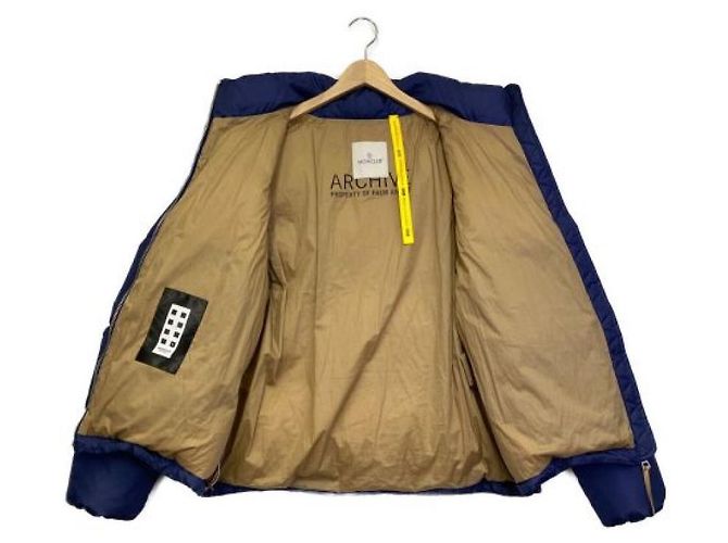 Moncler Down Jacket Blue - view 3