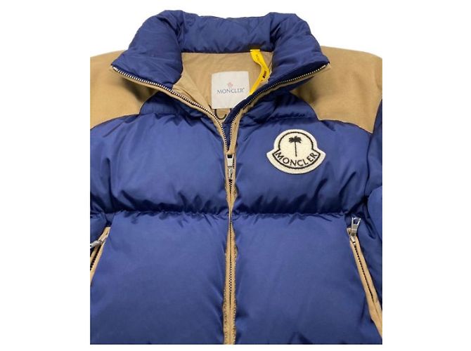 Moncler Down Jacket Blue - view 4