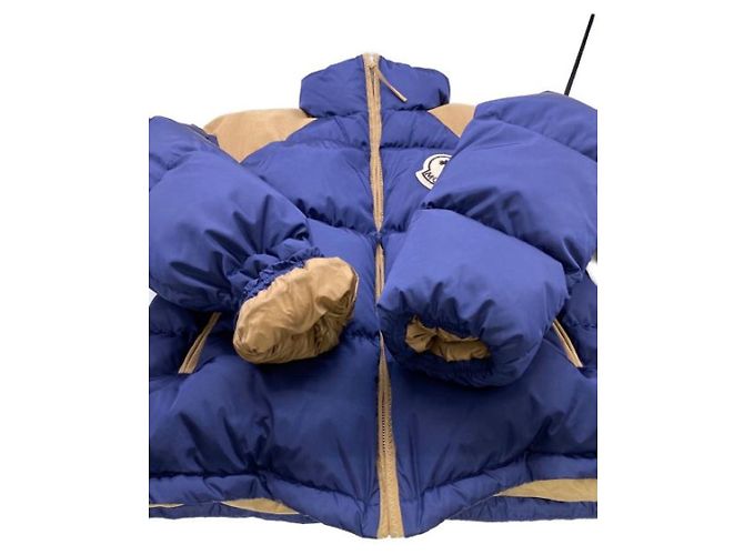 Moncler Down Jacket Blue - view 5