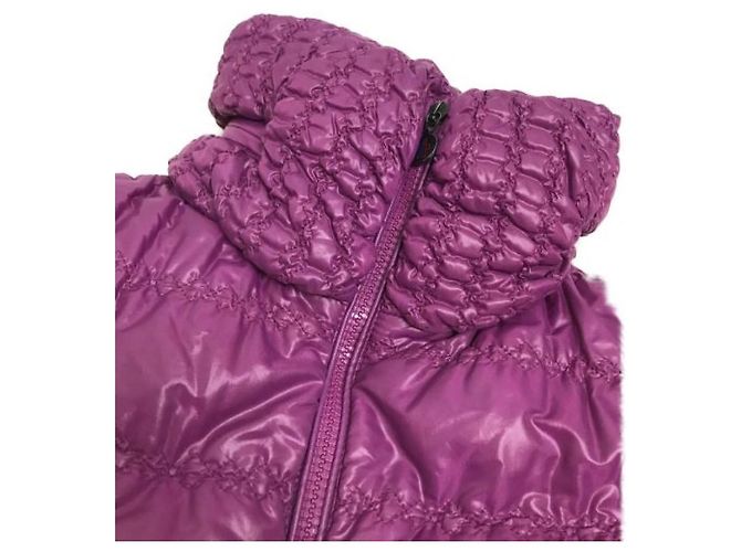 Plumífero Moncler Pearl morado de nylon Púrpura - vista 4