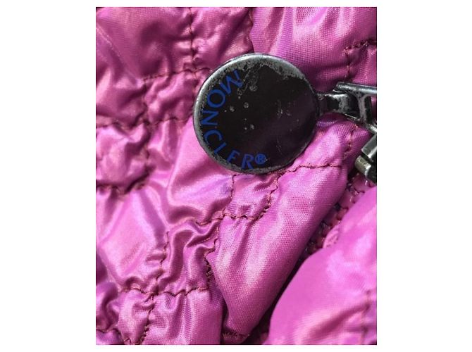 Plumífero Moncler Pearl morado de nylon Púrpura - vista 6