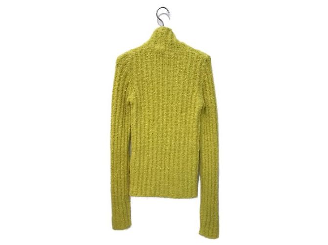 Moncler maglia a mezza zip gialla Giallo - vista 2