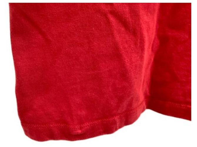 Camicia Moncler Rossa in Cotone Rosso - vista 4