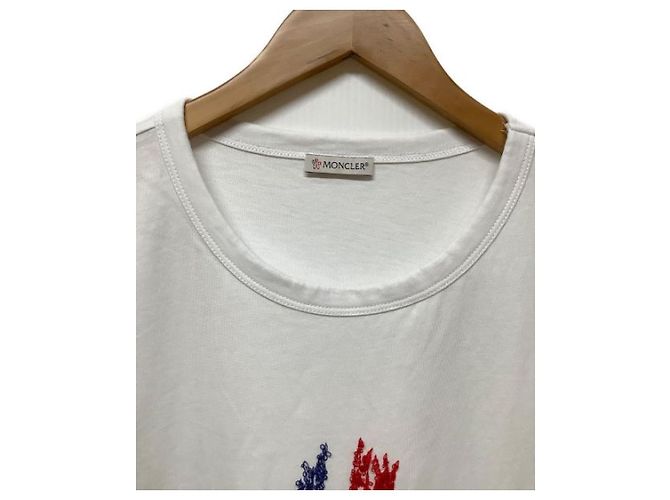 Camicia Moncler Bianca in Cotone Bianco - vista 4