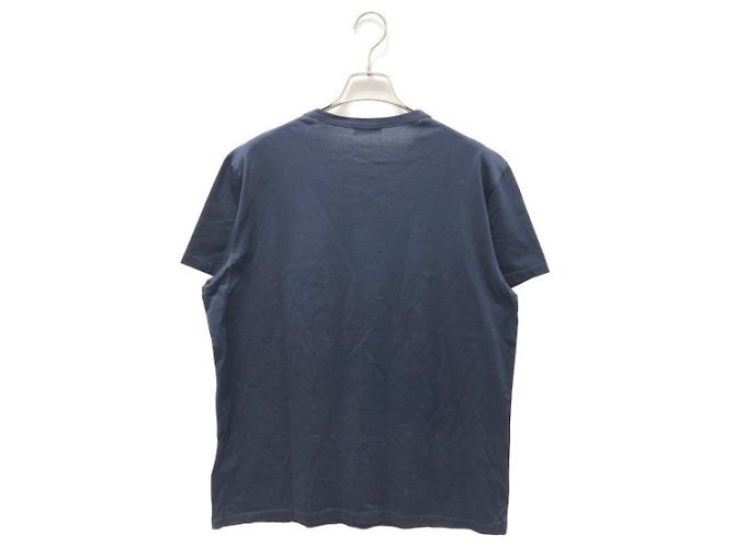 T-shirt Moncler blu navy cotone XL - vista 2