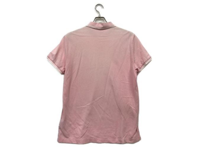 Polo Moncler Rosa in Cotone - vista 2