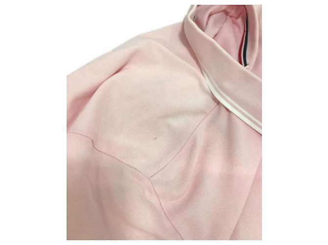 Polo Moncler Rosa in Cotone - vista 3