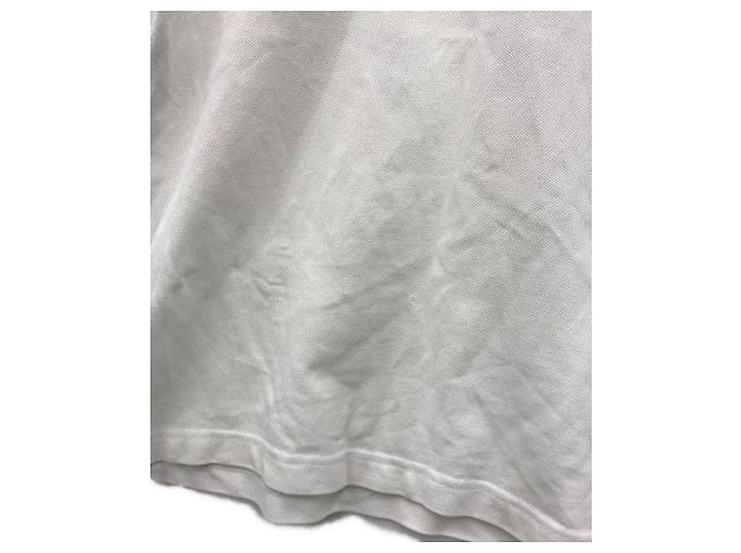 Polo Moncler Bianca in Cotone Bianco - vista 3
