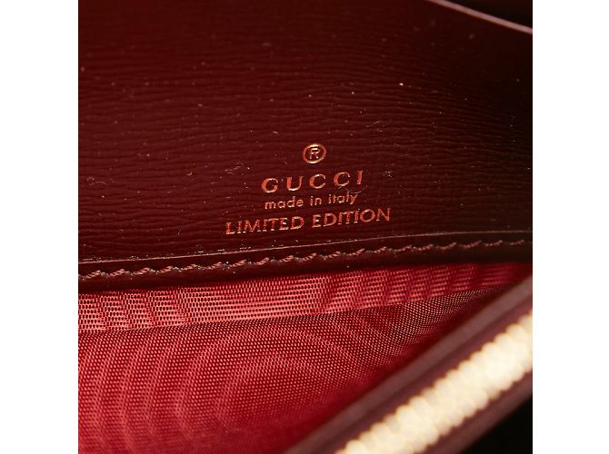 Gucci Jackie de cuero de edición limitada 1961 Billetera cadena 652681 - vista 8