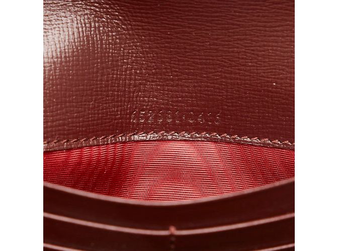 Gucci Jackie de cuero de edición limitada 1961 Billetera cadena 652681 - vista 9