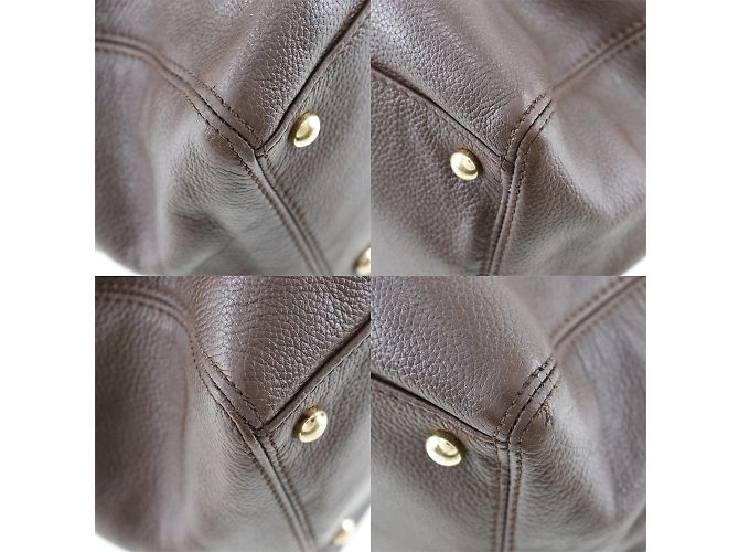 Chanel Borsa tote CC Executive A15206 Marrone - vista 4