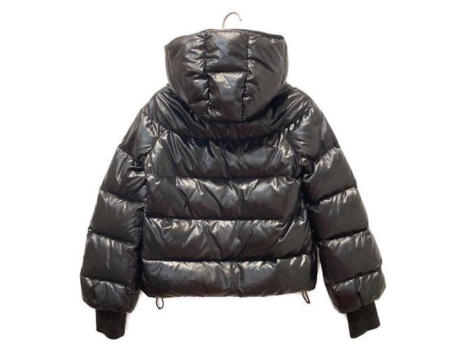 Moncler Cluny Jacke Schwarz Nylon - Ansicht 2