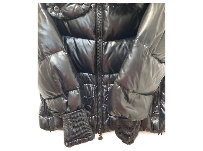 Moncler Cluny Jacke Schwarz Nylon - Ansicht 5