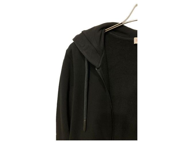 Moncler Strickjacke Schwarz Baumwolle - Ansicht 6