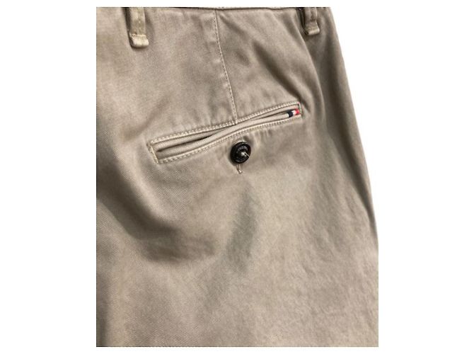 Pantaloni Moncler Sport in cotone beige - vista 6