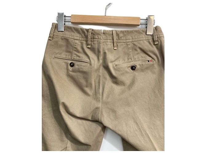 Pantaloni Moncler Sport in cotone beige - vista 7