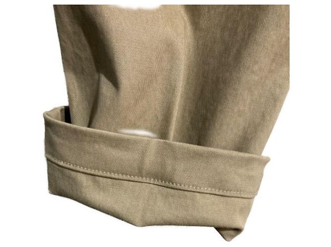 Pantaloni Moncler Sport in cotone beige - vista 8