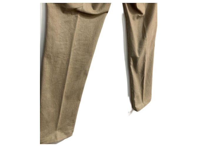 Pantaloni Moncler Sport in cotone beige - vista 9