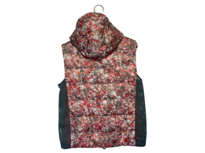 Moncler Greensand Gilet Rot Grau Nylon - Ansicht 2