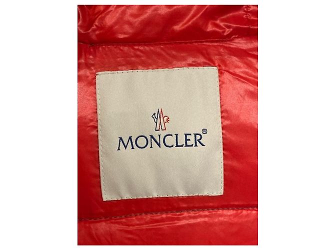 Moncler Greensand Gilet Rot Grau Nylon - Ansicht 4
