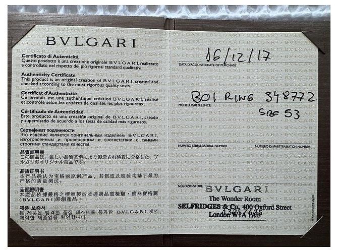 Bulgari b.Zero1 Anel - vista 9