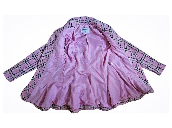 CHANEL Tweedjacke Pink - Ansicht 5